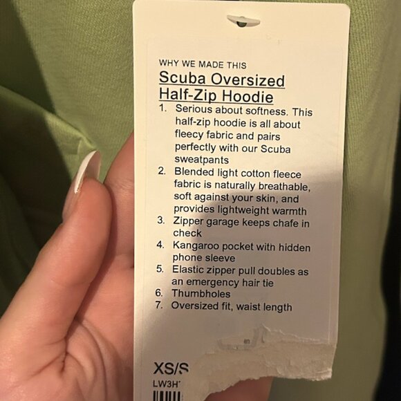 Lululemon Scuba Oversized Half-Zip Hoodie - Picture 6 of 6